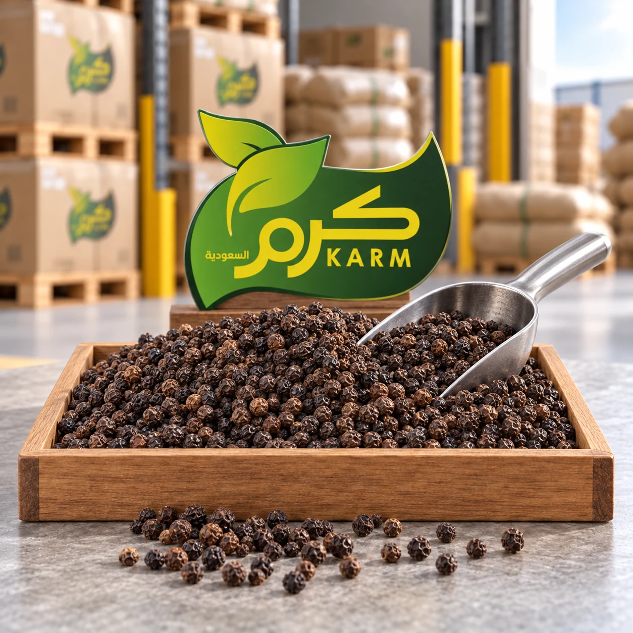 فلفل أسود من كرم السعودية