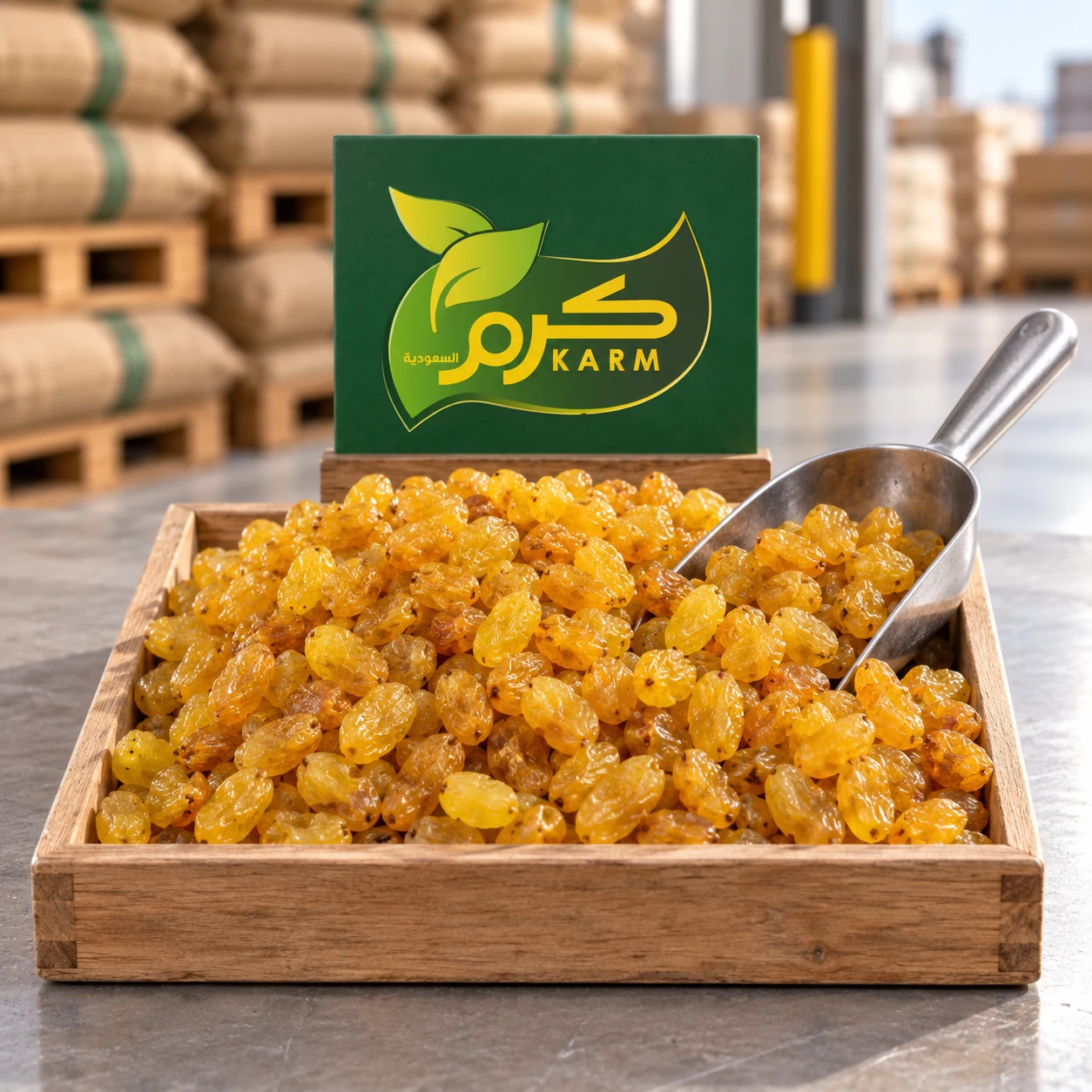 زبيب ذهبي من كرم السعودية