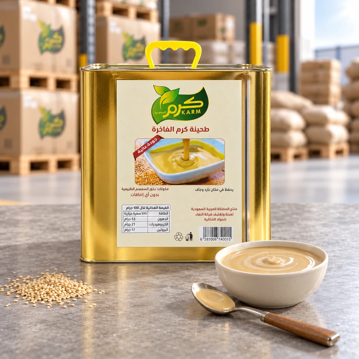 طحينة كرم من كرم السعودية