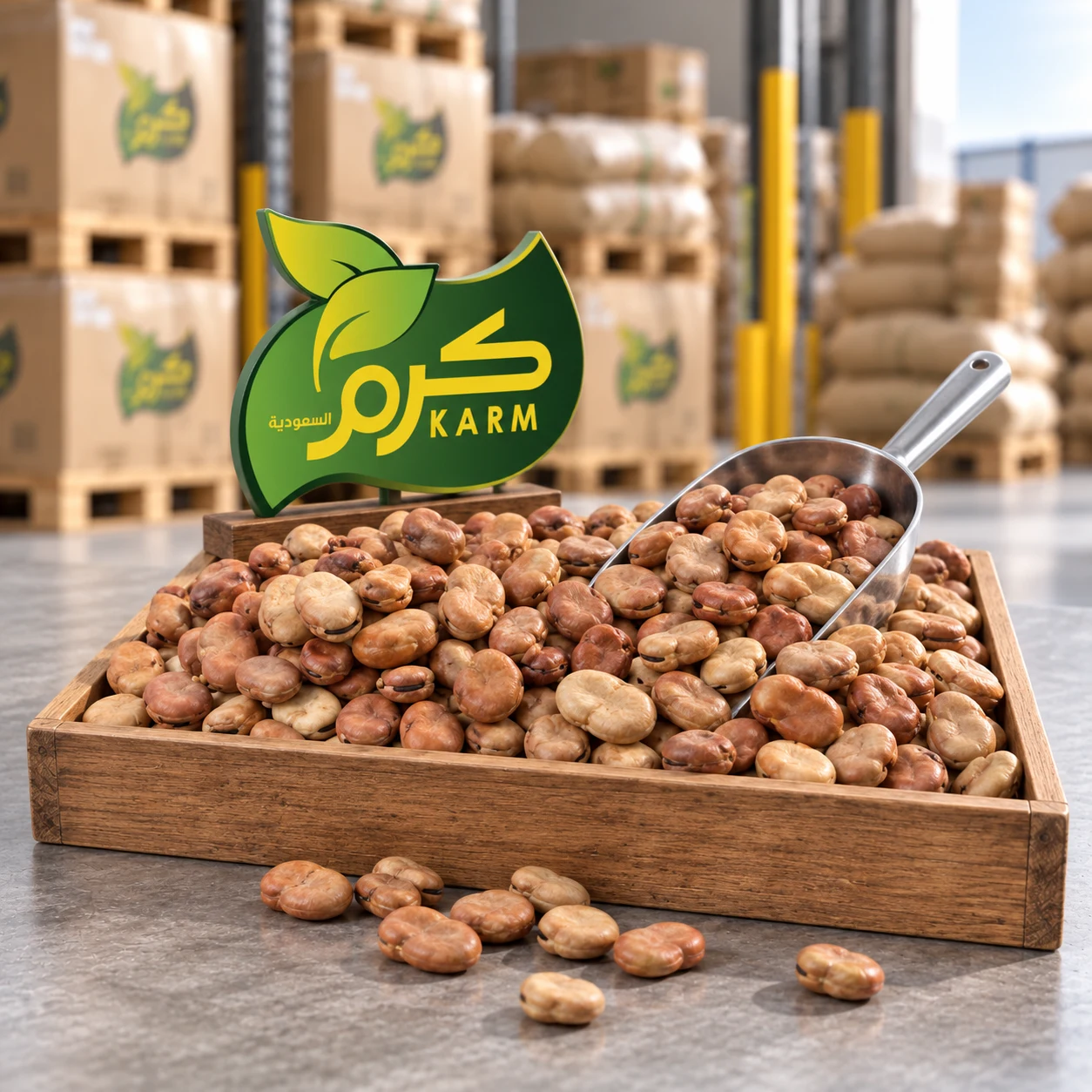 فول حب من كرم السعودية